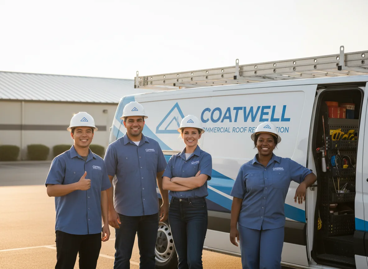 Commercial roof coating company in Scotland, MD